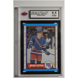 1989-90 O-Pee-Chee #136 Brian Leetch RC