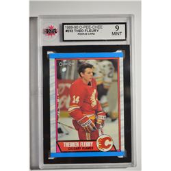 1989-90 O-Pee-Chee #232 Theo Fleury RC