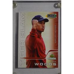 2002 Tiger Woods Upper Deck Collectibles Play Makers TWS-2