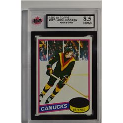 1980-81 Topps #177 Lars Lindgren RC