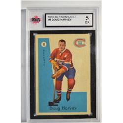 1959-60 Parkhurst #8 Doug Harvey