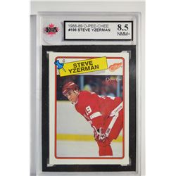 1988-89 O-Pee-Chee #196 Steve Yzerman