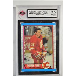 1989-90 O-Pee-Chee #232 Theo Fleury RC