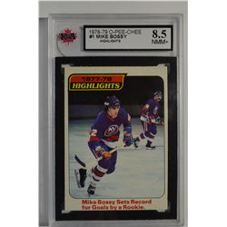 1978-79 O-Pee-Chee #1 Mike Bossy HL