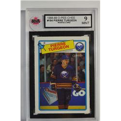 1988-89 O-Pee-Chee #194 Pierre Turgeon RC