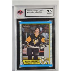 1989-90 O-Pee-Chee #1 Mario Lemieux