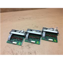 (3) Allen-Bradley 1746-0B16 C Output Module