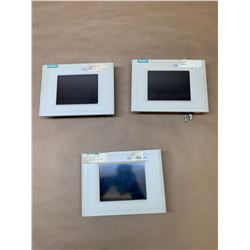 (3) Siemens 1P6AV6 545-0BC15-2AX0 Touch Panel TP 170B Color