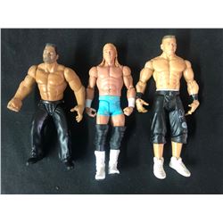 WWF WRESTLING SERIES (THE ROCK/ JOHN CENA/ BILLY GUNN)