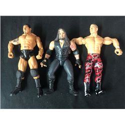 WWF WRESTLING ACTION FIGURES (BATISTA/ UNDERTAKER/ HBK)