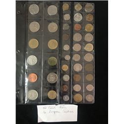 EUROPEAN COIN LOT (42 COINS)