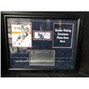 Image 1 : MARKUS NASLUND SIGNED GAME TICKET/ FRAMED PHOTO DISPLAY 32 X 28 (GAMEDAY COA)
