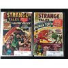 Image 1 : STRANGE TALES COMIC BOOK LOT #119/ #121 (MARVEL COMICS) 1964