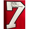 Image 2 : BRENT SEABROOK SIGNED BLACK HAWKS JERSEY (FRAMEWORTH HOLO)
