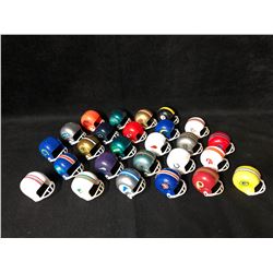 1970'S MINI NFL FOOTBALL HELMETS LOT