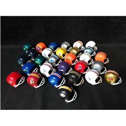 1970'S MINI NFL FOOTBALL HELMETS LOT (COMPLETE SET 29/29)