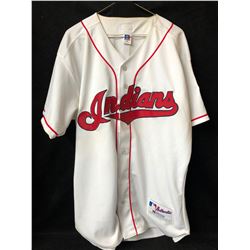 CLEVELAND INDIANS BASEBALL JERSEY (SIZE 48)