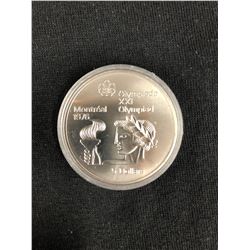 1974 Canada 5 Dollar Silver 1976 Montreal Olympic Games Collector Silver Coin