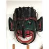 Image 2 : 2007 NATIVE BAKWAS WALL MASK "WILD MAN OF THE WOODS" BY GARY NEASLOSS (10" X 16")