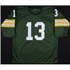 Image 2 : Don Horn Signed Green Bay Packers Jersey with Extensive Inscriptions (PSA Hologram)