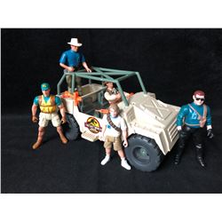 JURASSIC PARK FIGURES/ VEHICLE LOT