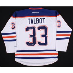 Cam Talbot Signed LE Edmonton Oilers Jersey Inscribed "42 Wins 16/17" (AJ Sports COA)