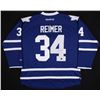 Image 1 : James Reimer Signed Toronto Maple Leafs Jersey (AJ Sports COA)