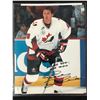 Image 1 : TREVOR LINDEN SIGNED 8 X 10 HOCKEY PHOTO (TEAM CANADA)