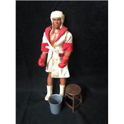 Vintage 1975 MEGO MUHAMMAD ALI DOLL THE CHAMP BOXING ACTION W/ ACCESSORIES