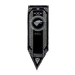 Kit Harington Signed Game of Thrones 18×60 Banner – House Stark