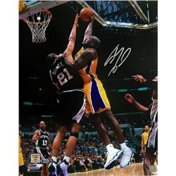 Shaquille O'Neal Signed Los Angeles Lakers 16x20 Photo (Beckett COA)