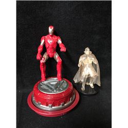 TOY FIGURES LOT (2010 HASBRO LIGHT UP TALKING IRON-MAN...)