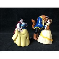 TOY FIGURES LOT (SNOW WHITE/ BEAUTY & THE BEAST)
