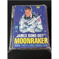 JAMES BOND 007 TOPPS  MOONRAKER MOVIE PHOTO CARDS WAX BOX