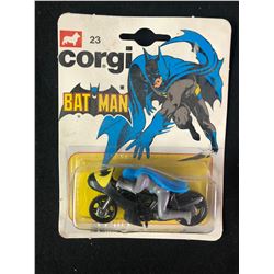 Vintage 1974 Corgi Batman Batcycle Motorcycle