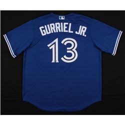 LOURDES GURRIEL JR. SIGNED BLUE JAYS JERSEY (AJ SPORTS COA)