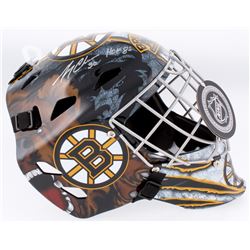 AUTOGRAPHED GERRY CHEAVERS BOSTON BRUINS GOALIE MASK W/ JSA COA