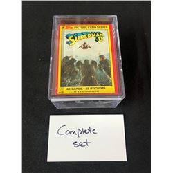 1980 TOPPS SUPERMAN II CARDS/ STICKERS (COMPLETE SET)