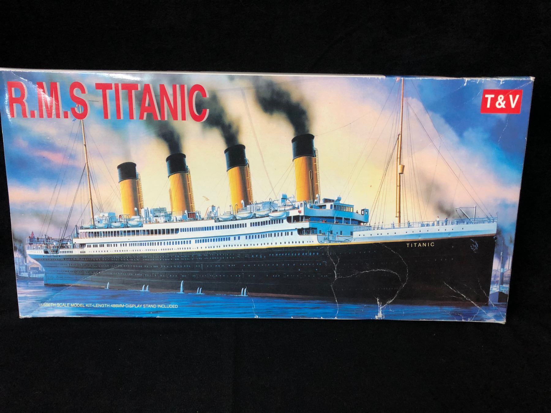 T V R M S Titanic 1 550 Scale Unbuilt In Box