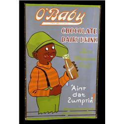 O'Baby Daisy Drink Adv Poster 14"x22"