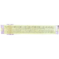 Oversized Slide Rule, 4 Feet long very unique