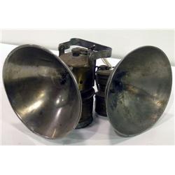 Lot of 2 Miners' carbide lamps from Tonapah , NV