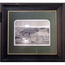 Panoramic picture of San Diego 29" wide X 26" hig