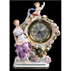 Porcelain Mantel Timepiece