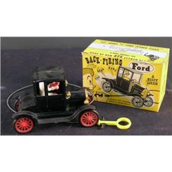"Ford" Backfiring toy car in original box