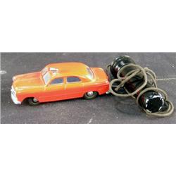 1950's Ford Toy Police Car battery operated