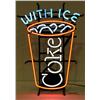 Image 1 : Coca-Cola Glass neon sign 22" high