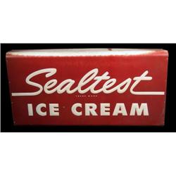 Sealtest Ice Cream Tin Sign 60"x30"