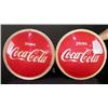 Image 1 : One lot of 2 Coca-Cola buttons 1950's