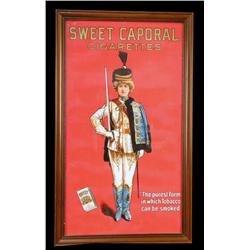 Sweet Caporal Cigarettes Poster framed 33"x20"